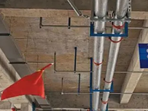 西青管廊支架的安装方法